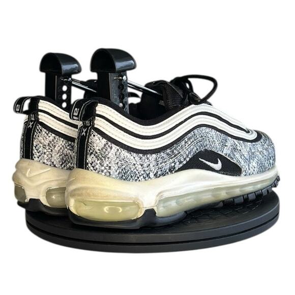 Womens Nike Air Max 97 CT1549-001 Leather Athletic Sneaker Shoes Size 7 White - Picture 4 of 6